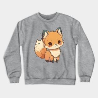 Kawaii Fox Crewneck Sweatshirt